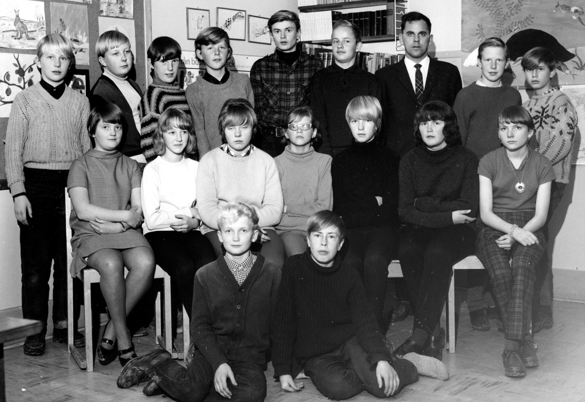 Torbjörntorps skola 1965. Ingemar Wahlberg.