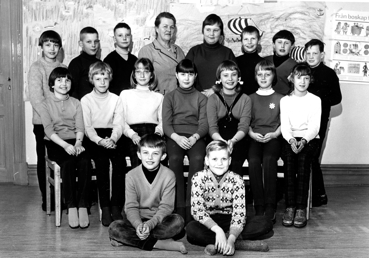 Stenstorps skola 1966. Karin Bergström.
