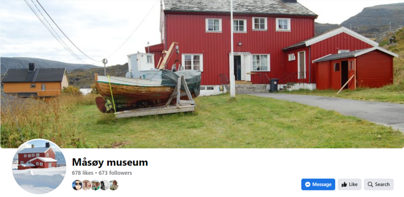 Skjermdump av Måsøy Museum på Facebook.