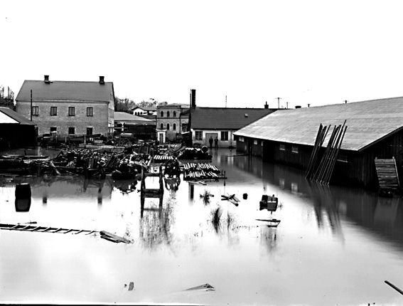 Översvämning i Inre hamnsområdet