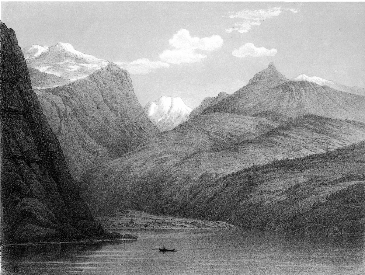 Fjordlandskap. Dale, Møre og Romsdal.
