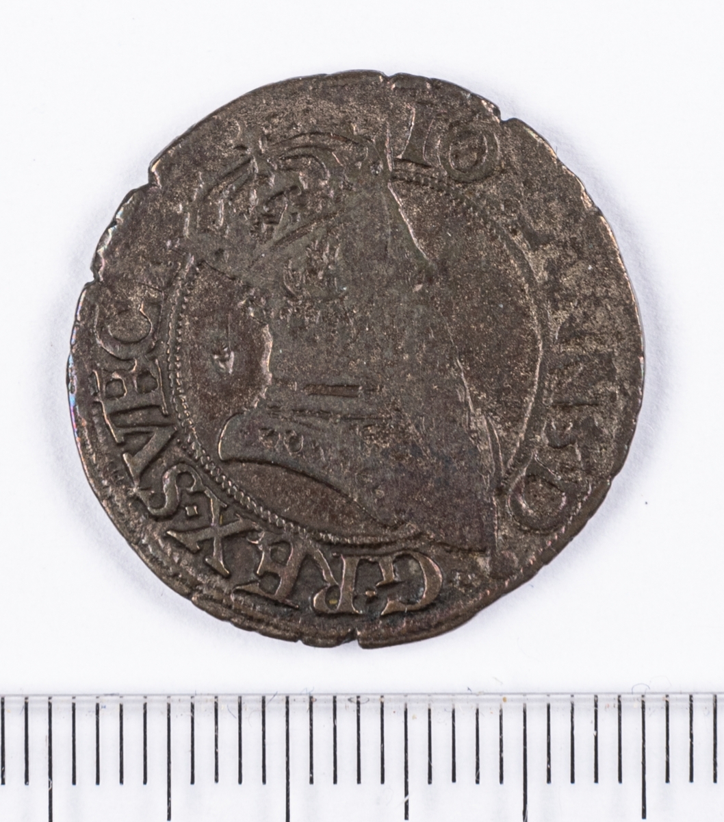 Mynt, 2 öre, Sverige, Johan III, silver.