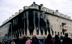Bristol Hotel skadet i brann