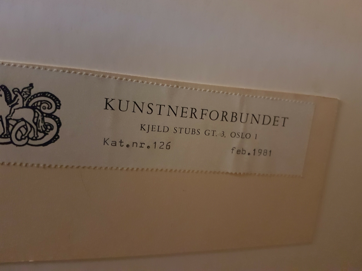 Kystlandskap med stein