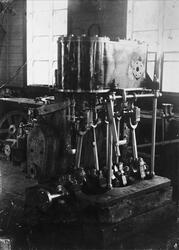 Dampmaskin produsert ved daværende Harstad Mekaniske Verkste