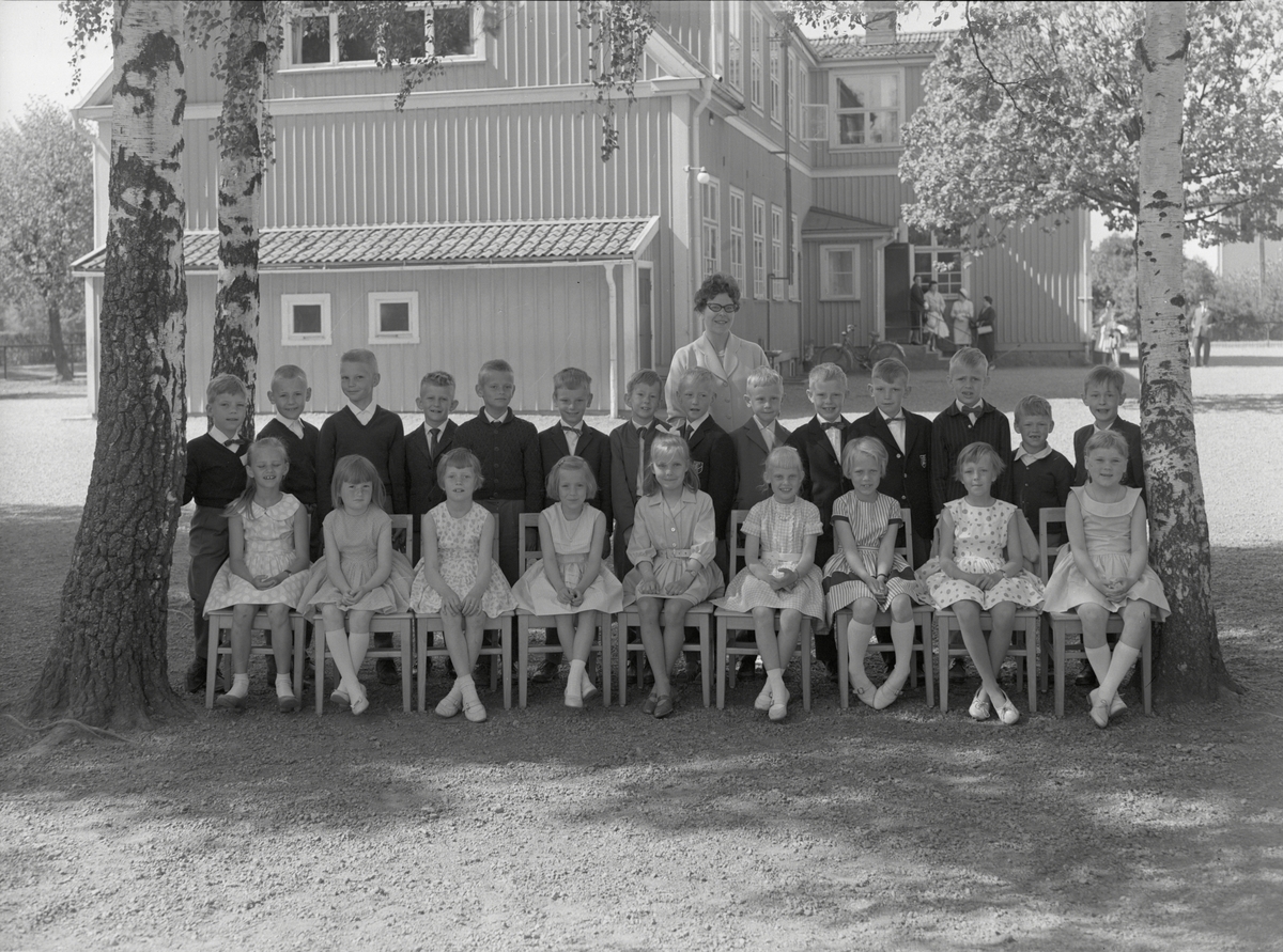 Fröken Svensson med skolklass