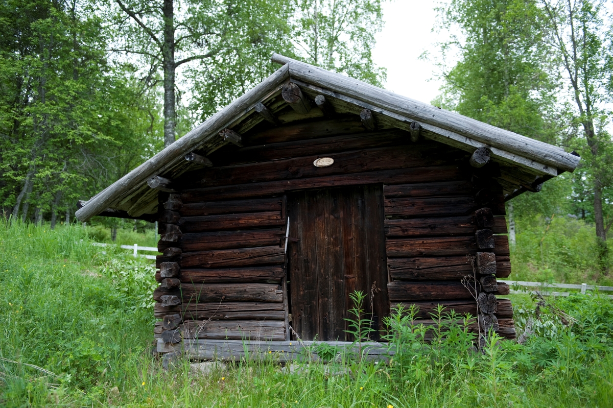 Kokhus, från Mangen år 1850.Vitsands Hembygdsgård. Sommaren 2010.