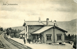 Stensli (Eidet) stasjon på Rørosbanen.