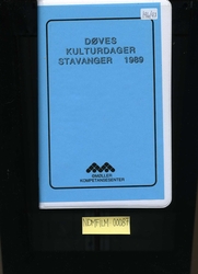 Døves Kulturdager, Stavanger 1989