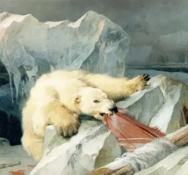 "Man Proposes, God Disposes", Edwin Landseer (1864)