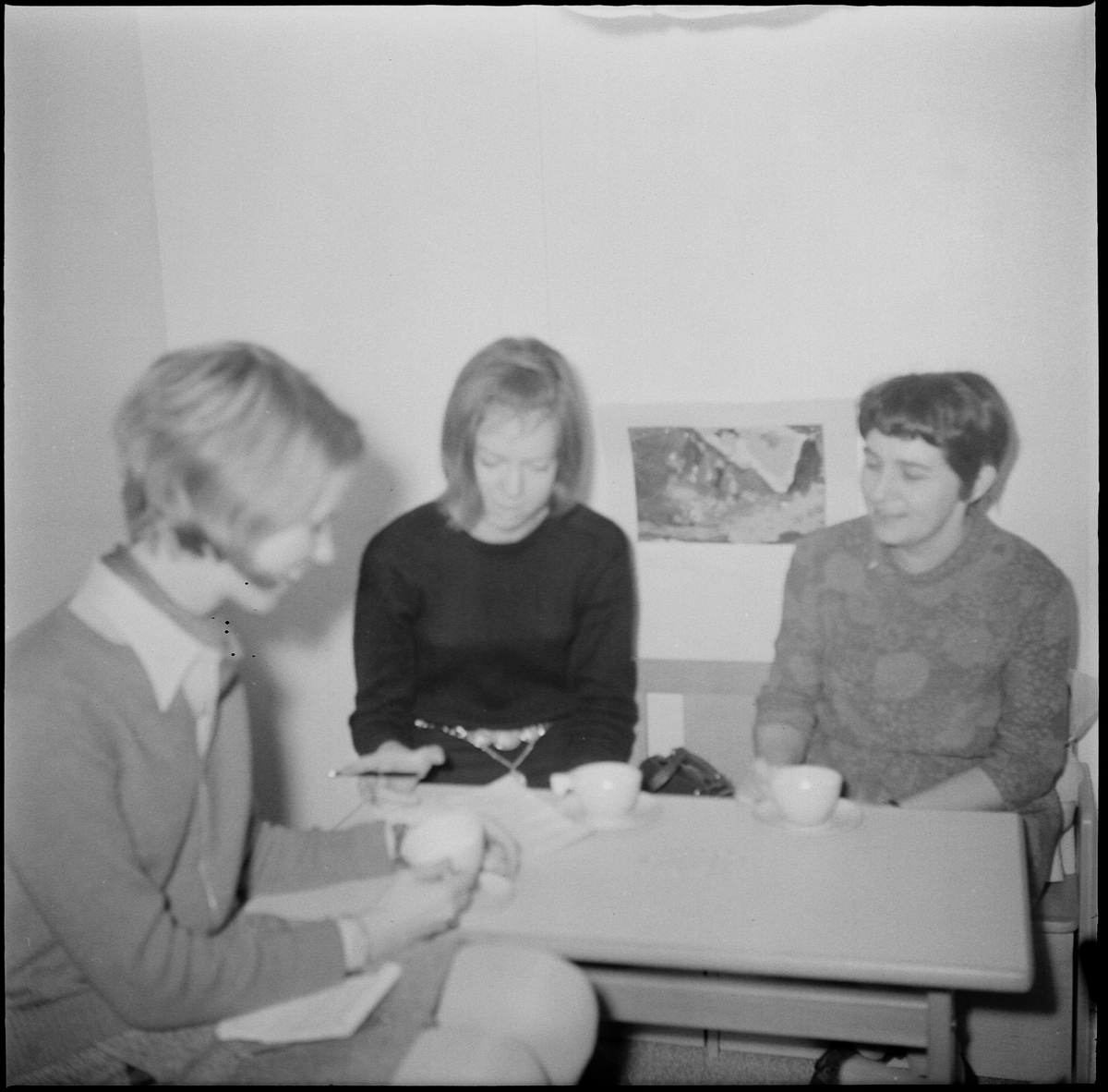Lekskola i Söderfors, Uppland 1968