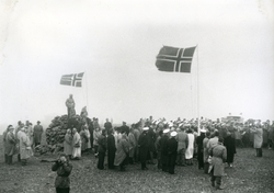Nordkappfestivalen 1956. Fra den offisielle åpningen av Nord
