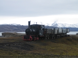 Lokomotivet. Ny-Ålesund.