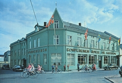 Postkort, Hamar, Vangsvegen 33, L/L Bondeheimen Hotell og Ka