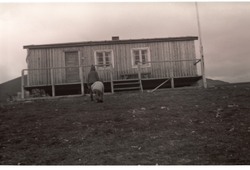 Hytta Stormly på Revneset i 1960