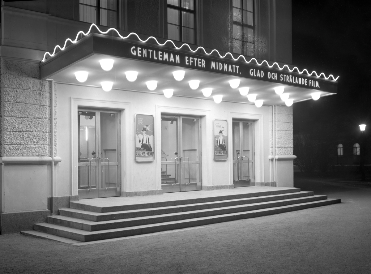 Bildsvit från Karlstads teater tagen under den senare delen av 1930-talet.