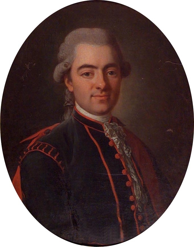 Porträtt av expeditionssekreterare Johan Mattias von Kjörning [Måleri]