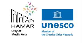 Logo Hamar Unesco Creative city of Media Arts