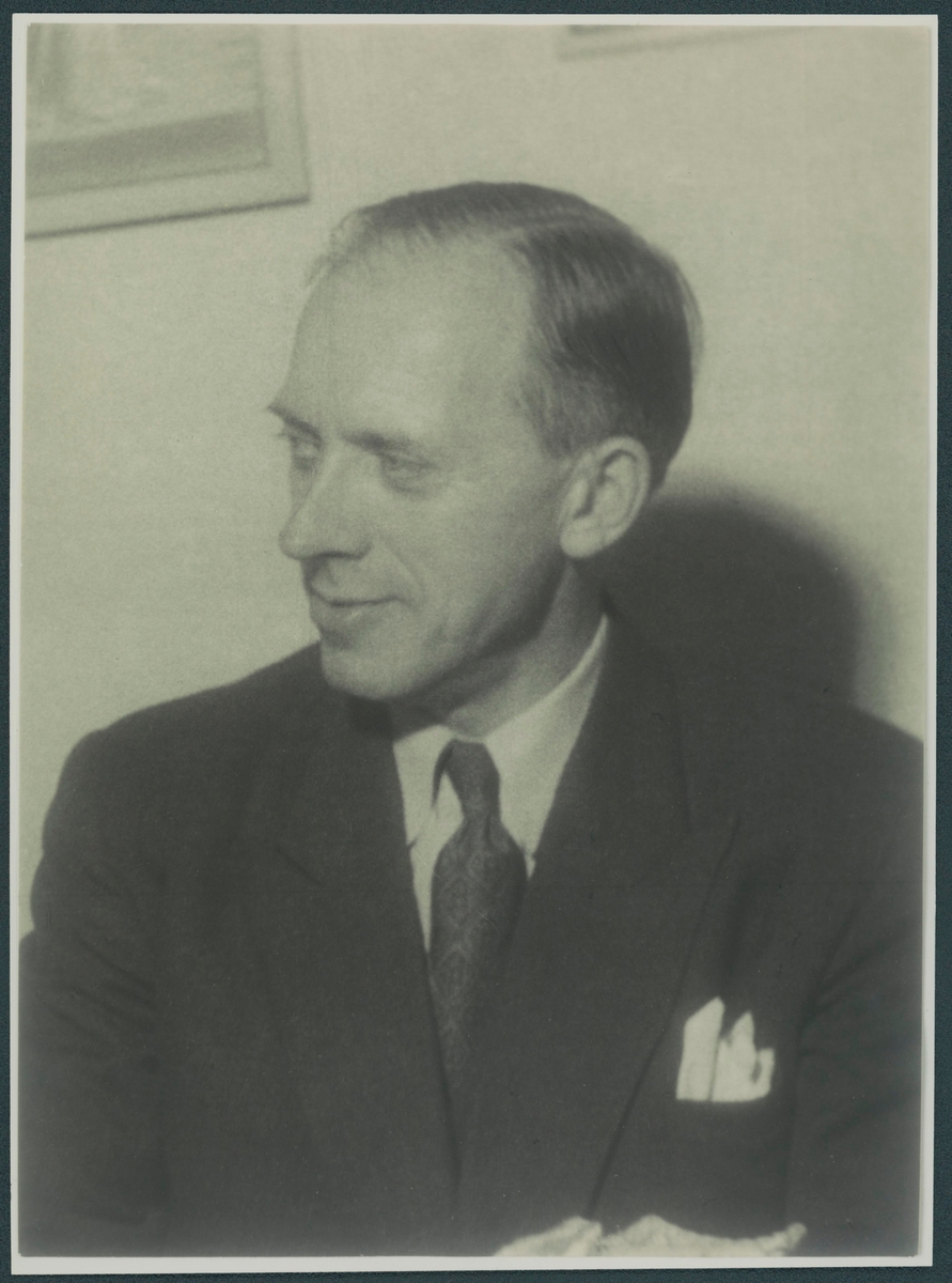 Erik Lindberg, kamrer mellan åren 1926-1962 på Forsviks bruk.