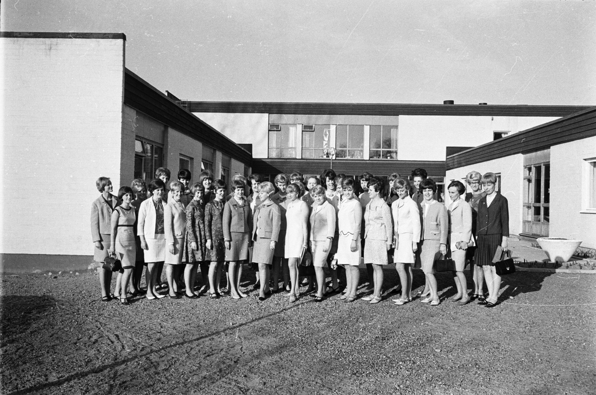 Barnsköterskor, avslutning, Uppsala april 1967