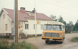 Postbussen fra Rovaniemi til Ivalo i Finland