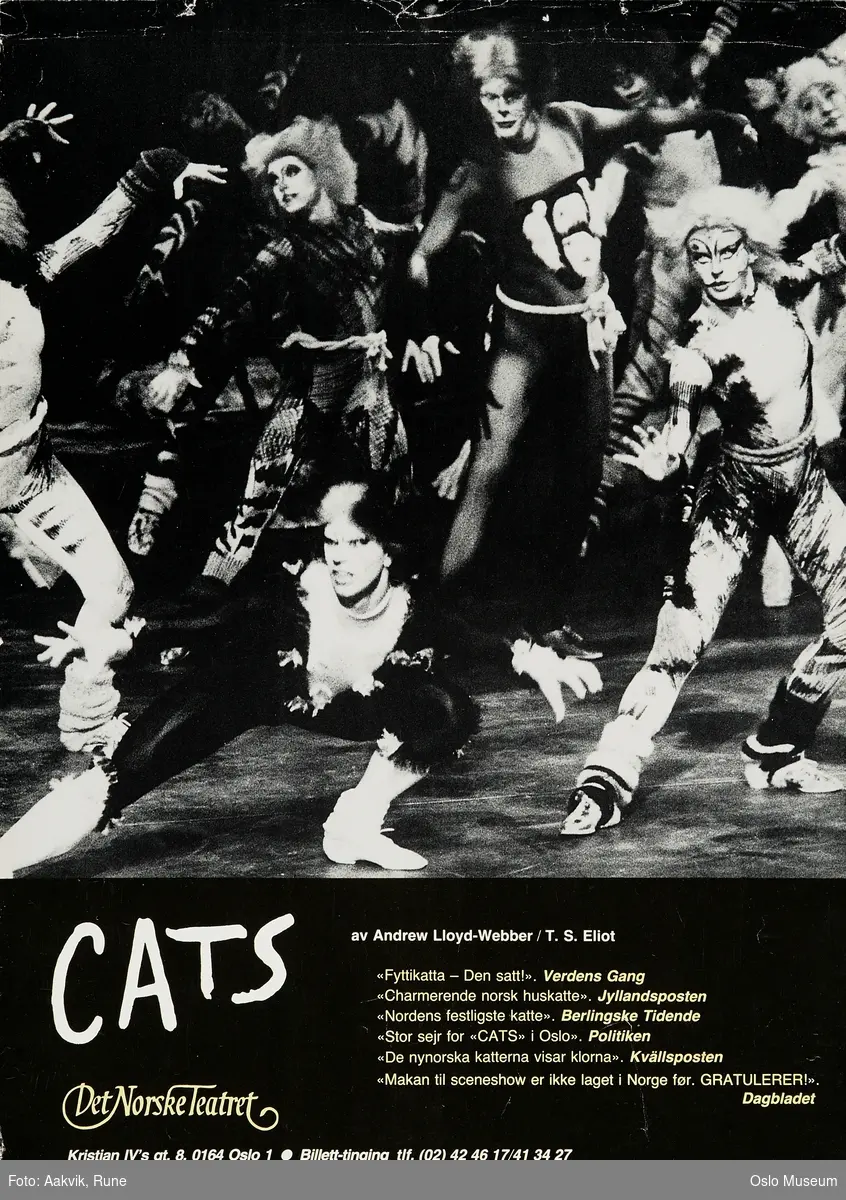 Cats (Det Norske Teatret) [papirkunst]