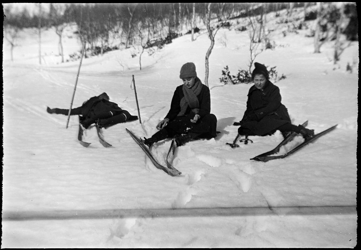 Kvinner på ski