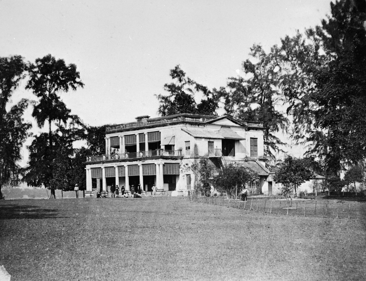 Wittenströms anteckning: Villa utanför Calcutta.