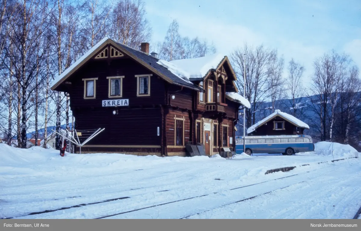 Skreia stasjon, endestasjon på Skreiabanen