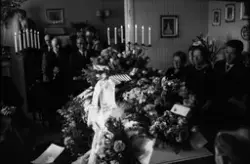 Fra begravelsen til Kristofer Ingvald Reiten sen f.28.02.189