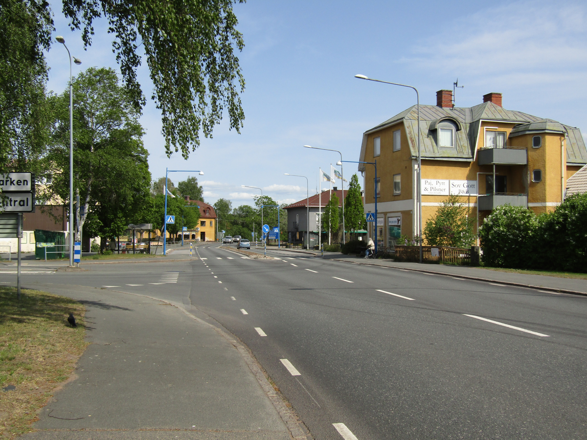 Västra Storgatan i Mariannelund