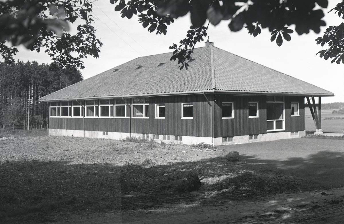 Tomb jordbruksskole i Råde, skolebygning 1941.