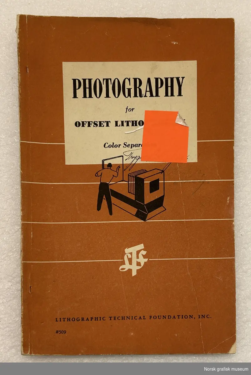 Photography for Offset Lithography Color Separation

Issued by 
Lithographic Technical Foundation, inc. #509