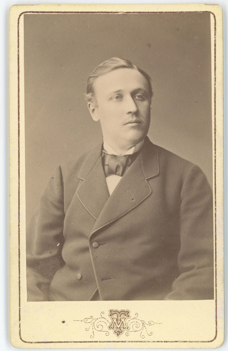 Porträtt på Emil Lindquist.