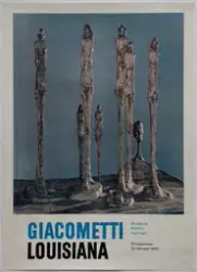Giacometti Louisiana [Utstillingsplakat]