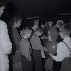Møtet med julenissen i 1957