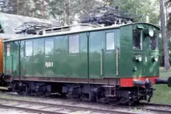 Elektrisk lokomotiv El 7 2501 / RjB nr. 1 på Norsk jernbanem