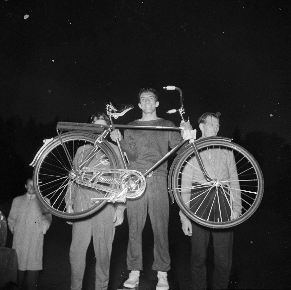Amerikansk idrottsman, Studenternas Idrottsplats, Uppsala 1949