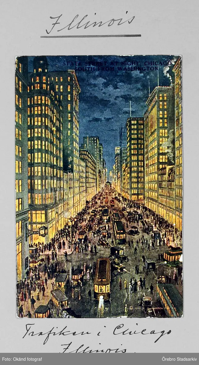 Trafik i 1910-talets Chicago
