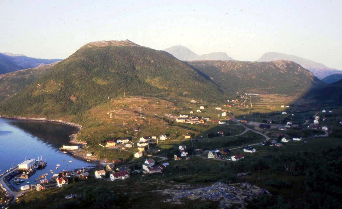 Oversiktsbilde fra Rødsand 1987.