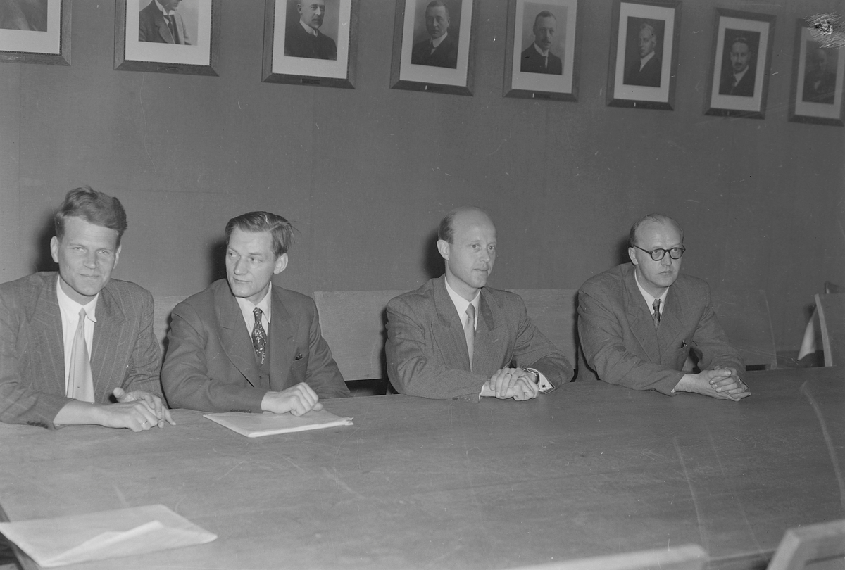 Norsk Bergverk A/S, representantskapsmøte i Trondheim 1954