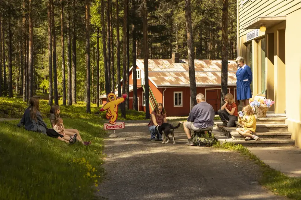 Bildet viser Blindheimsvik landhandel.