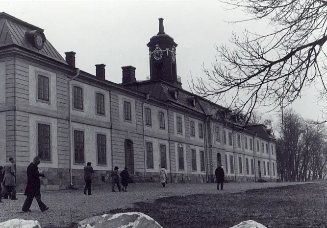 Vårutflykt 24 april 1983. Svartsjö slott. Färingsö.