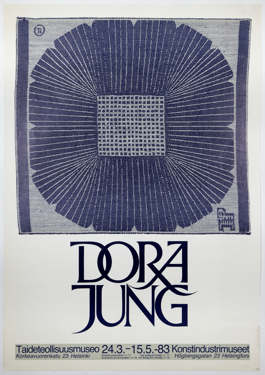 Dora Jung [Utstillingsplakat]