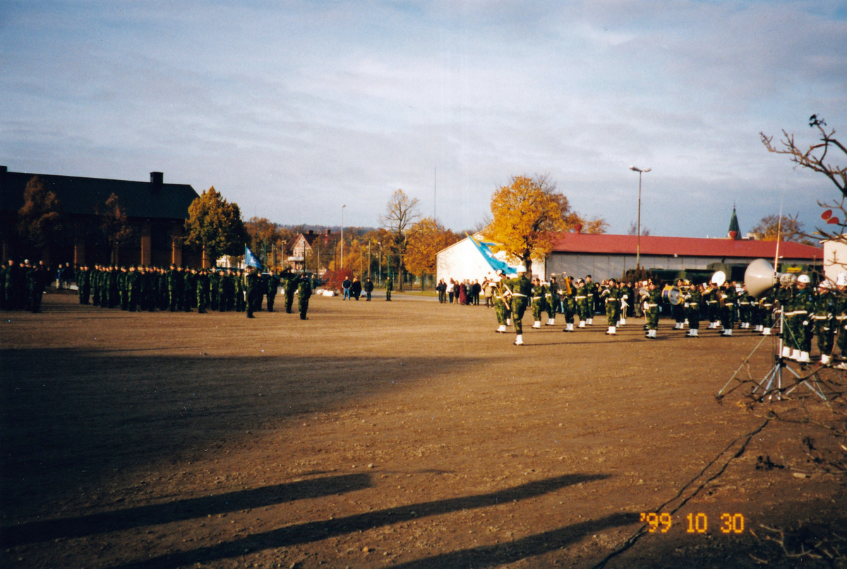 Regementets dag vid T 2 i oktober 1999.