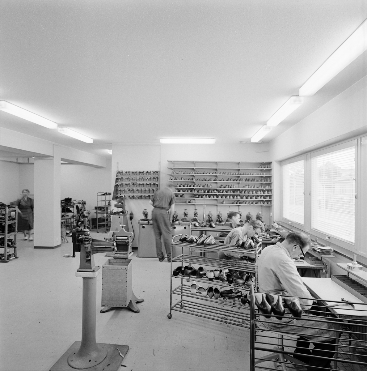 Löfquist skoreparationer, Uppsala 1963