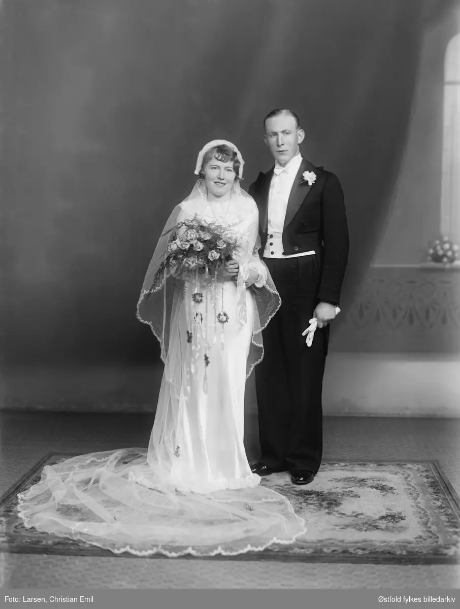 Brudepar, helfigur i 1935.