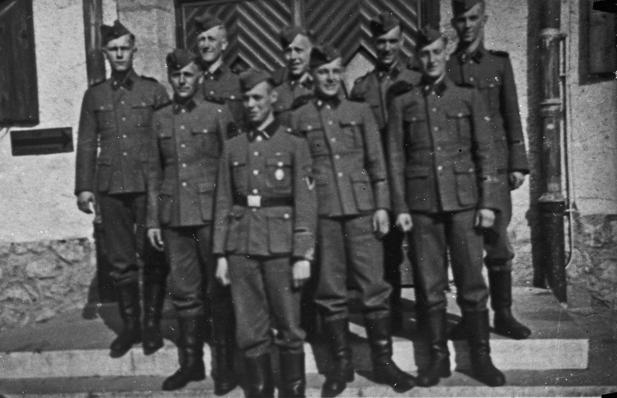 Soldater i tysk uniform