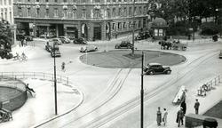Drammensveien ved Solli plass,.juli 1938