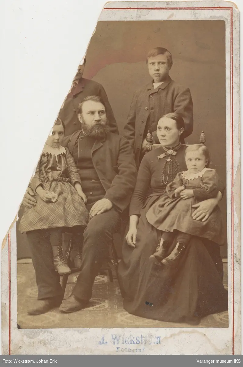 Bernhard Holm med familie